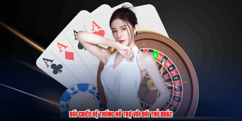 Đối chiếu hệ thống hỗ trợ với đối thủ khác