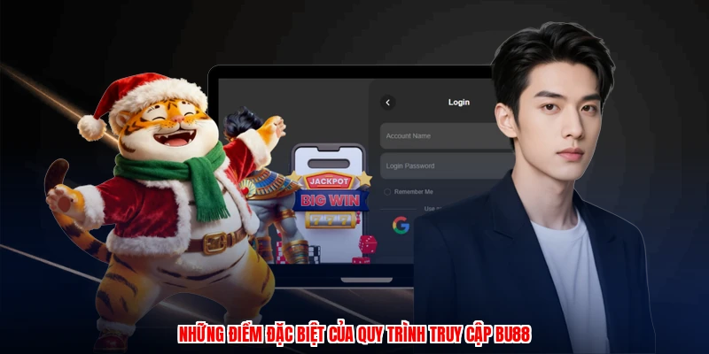 Những điểm đặc biệt của quy trình truy cập BU88